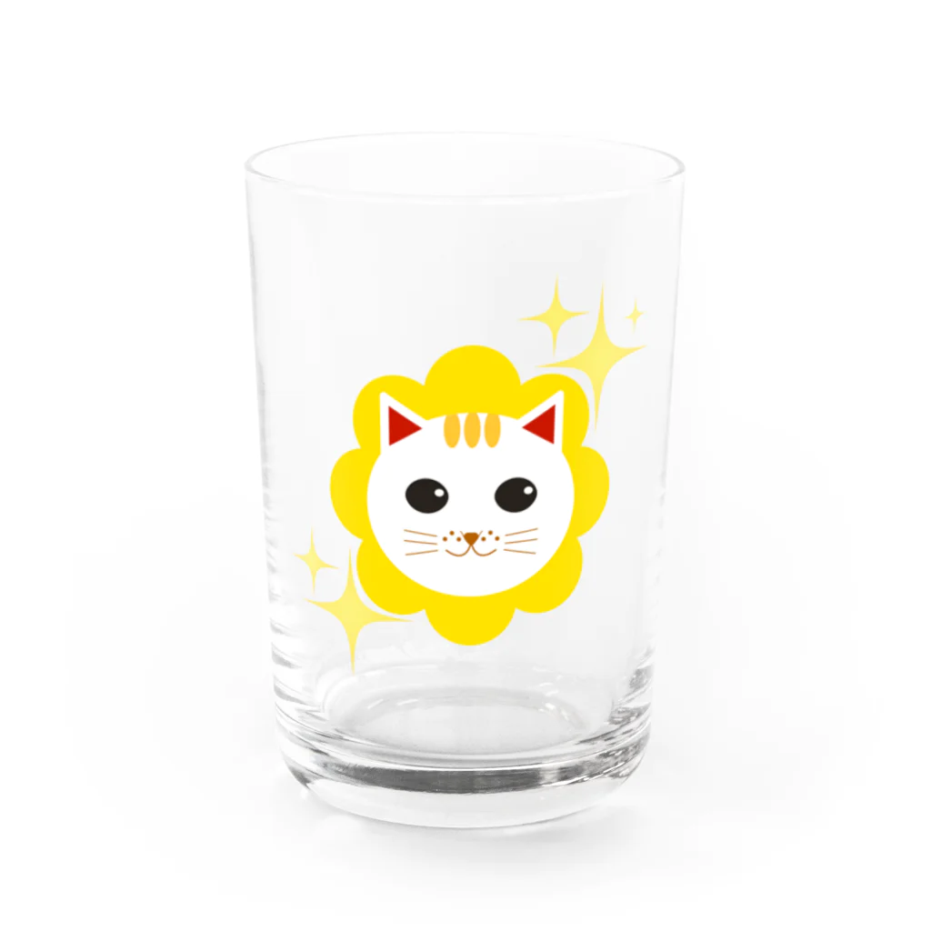 chicodeza by suzuriのきらきら招き猫 Water Glass :front