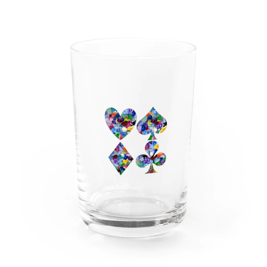 ADHLM cloverのADHLM clover Water Glass :front