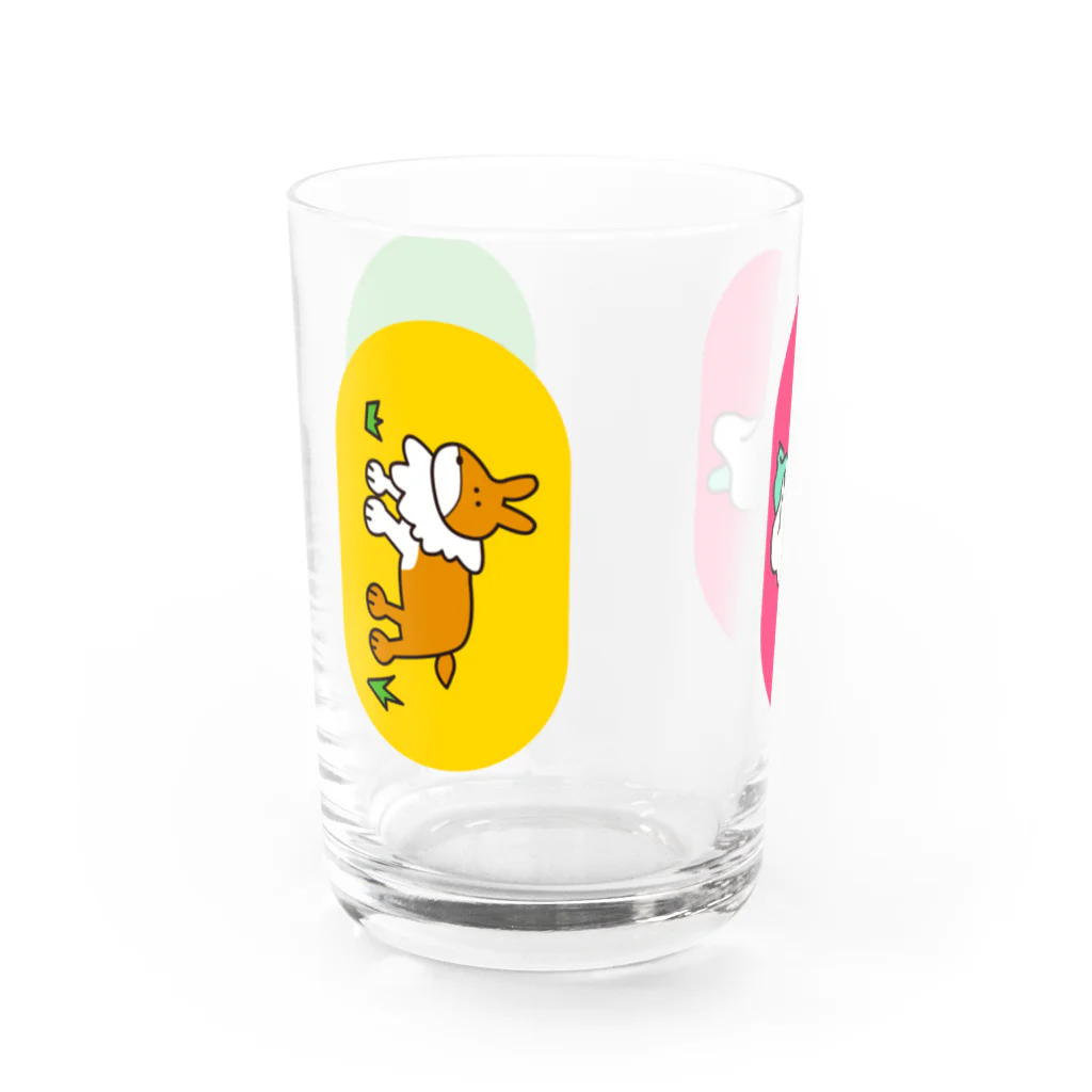 スズキクラブのスズキトリプル Water Glass :front