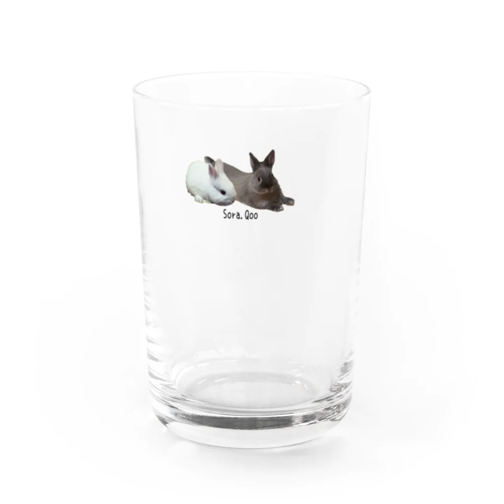 そらくーのそらくー Water Glass :front