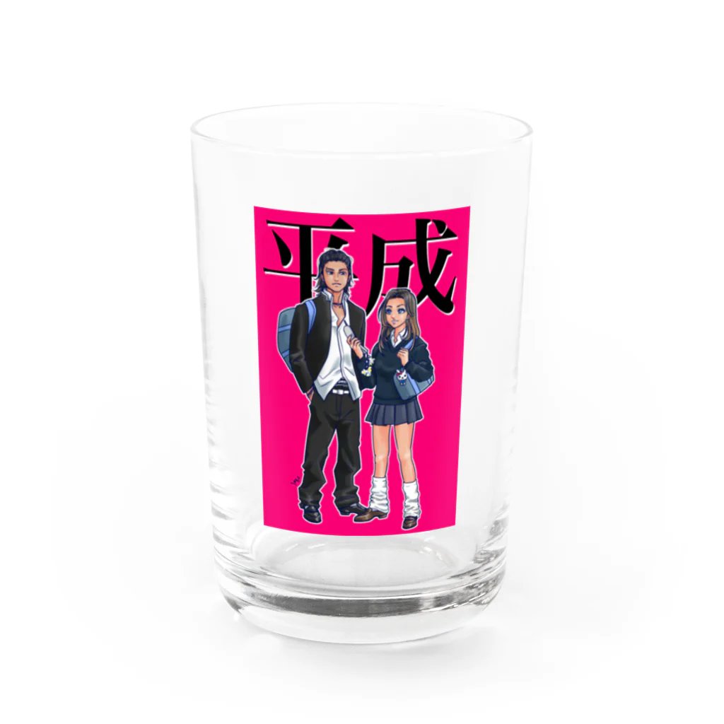 Y.A.E.Cの平成ギャル Water Glass :front