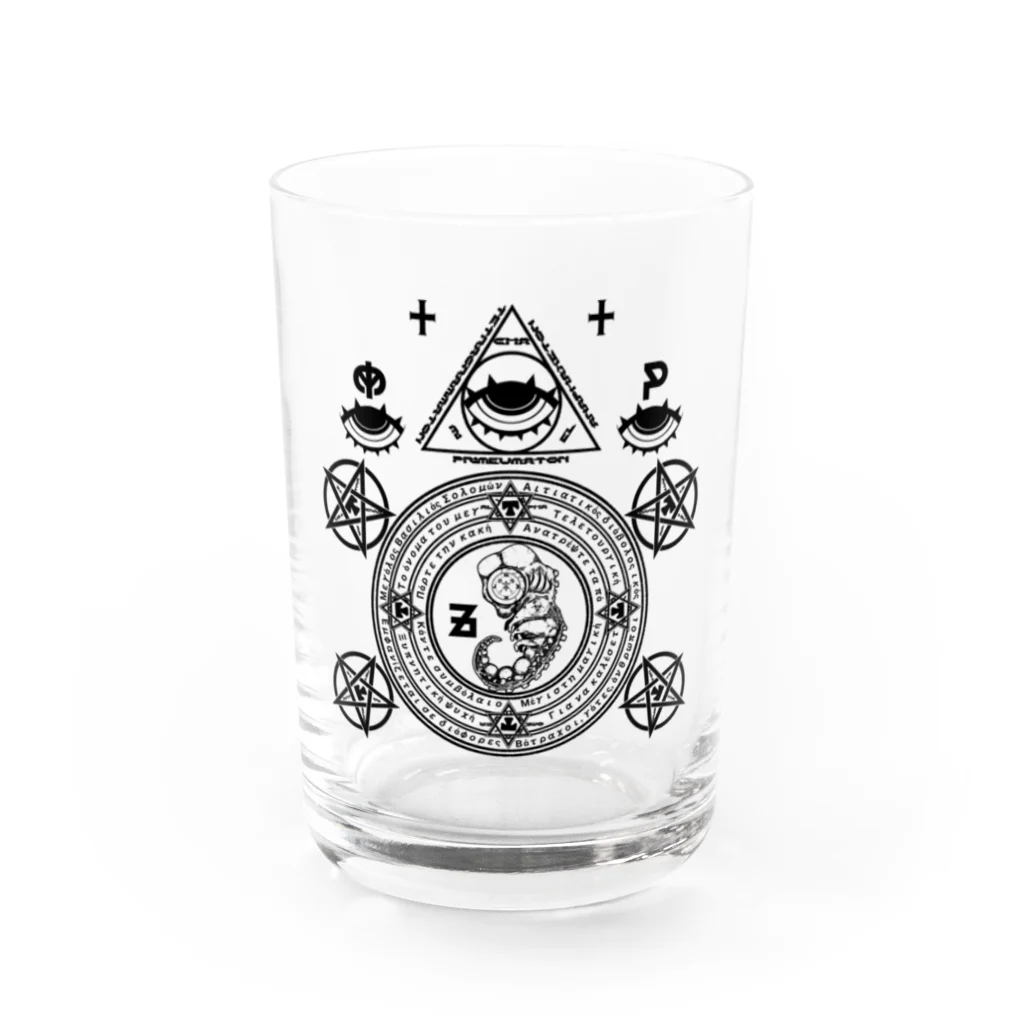 エゴイスト乙女の「悪魔の降臨」 Water Glass :front