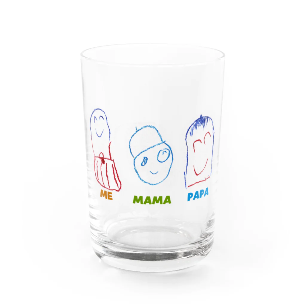 roku4の3歳お絵かき Water Glass :front