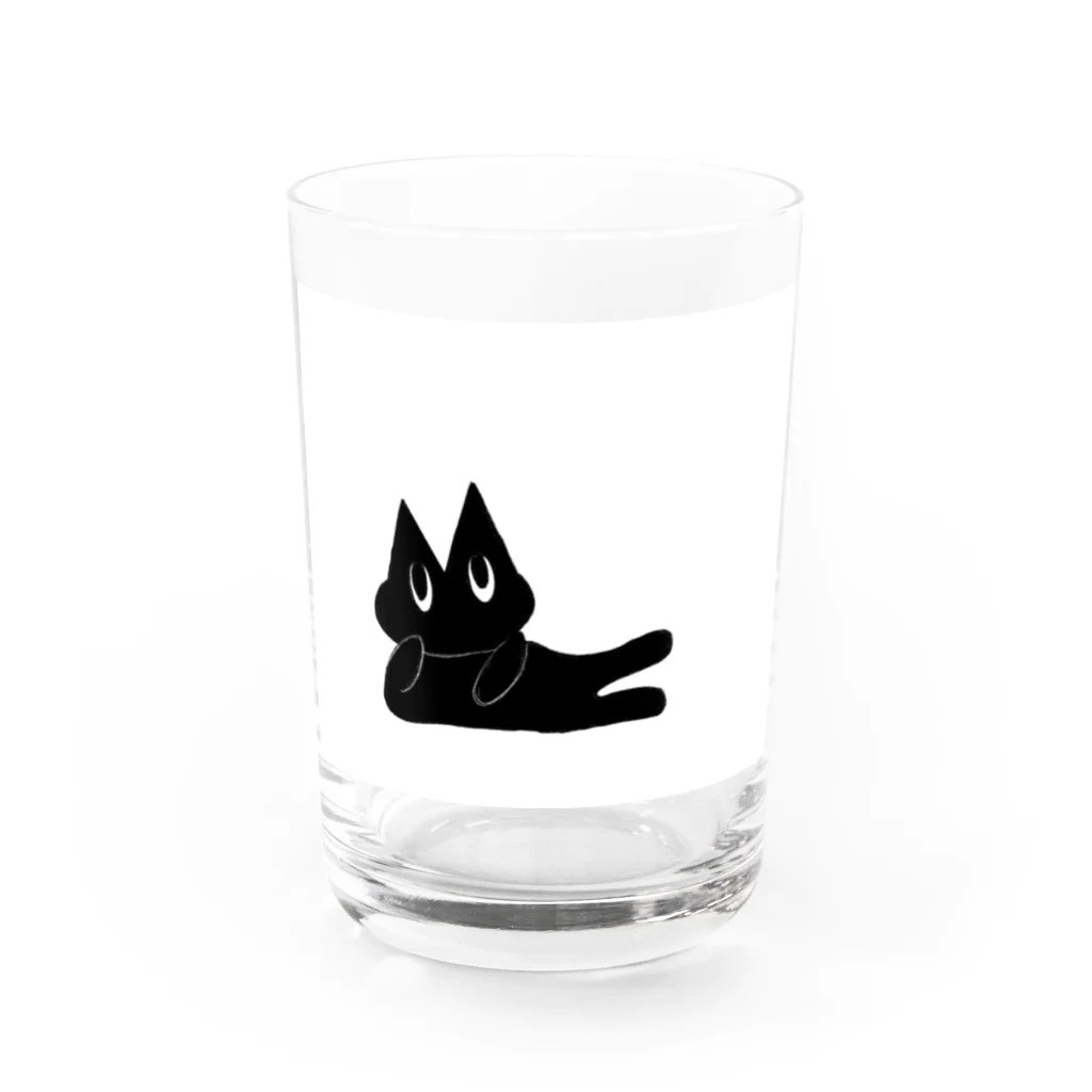 ネオンくんのネオンくん 悶々とする Water Glass :front