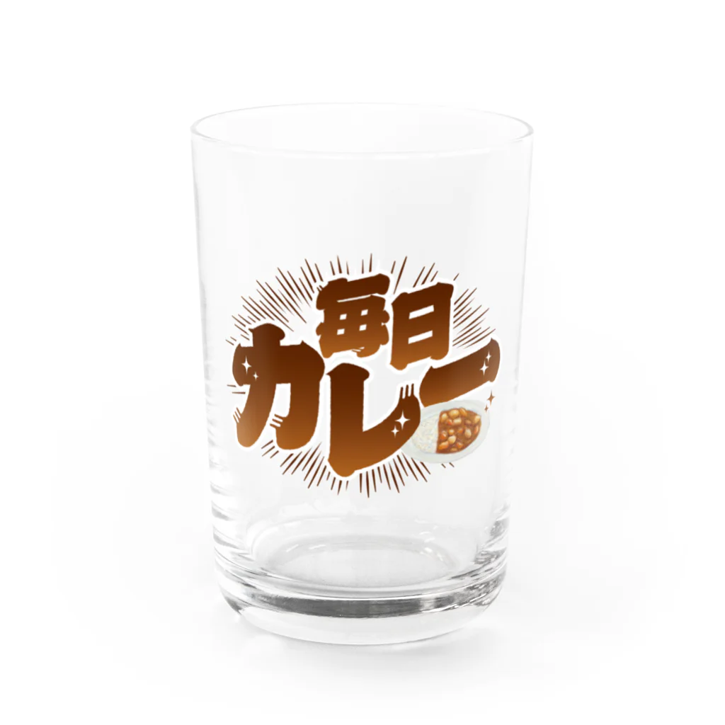 LONESOME TYPE ススの毎日カレー🍛 Water Glass :front