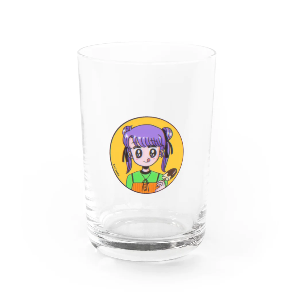 romitacostoreのアイスぺろりんちょ Water Glass :front