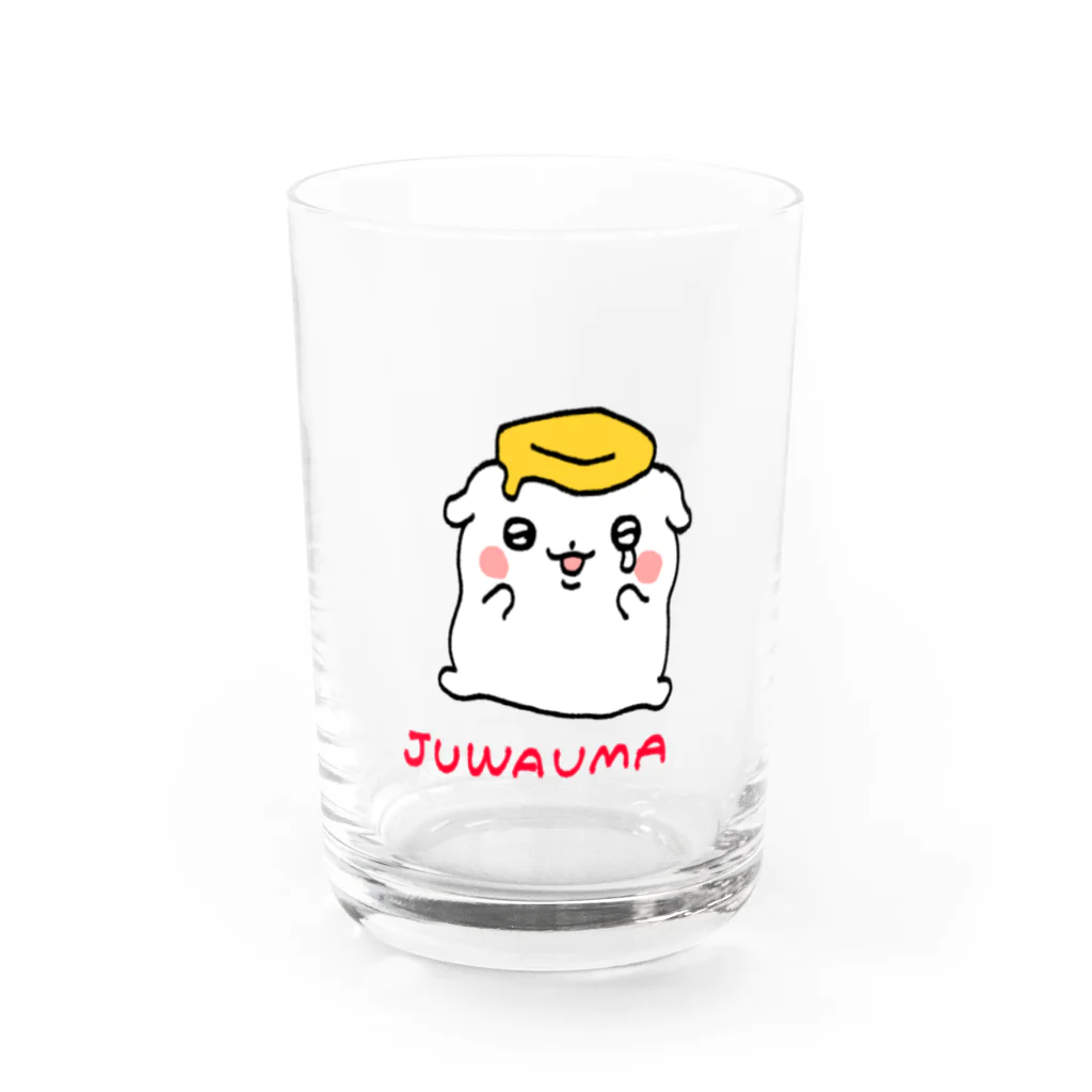 じゅわうまのこんがり本舗のむせび泣くじゅわうま犬 Water Glass :front