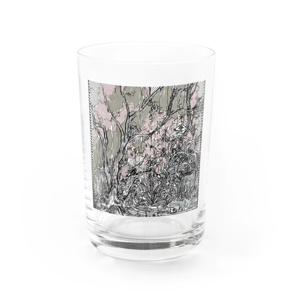 Talisman Baroqueのヘンナコの森 Water Glass :front