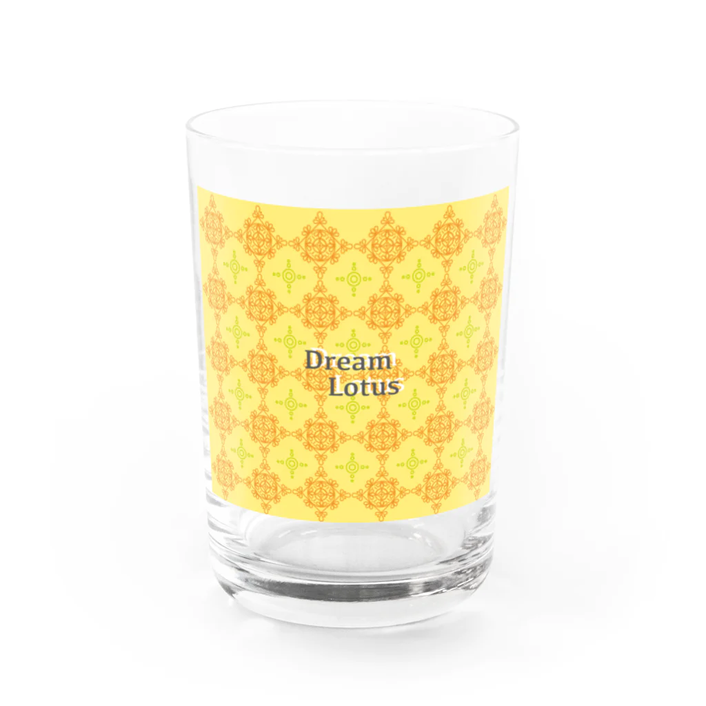 浅木昴の黄色い夢 Water Glass :front