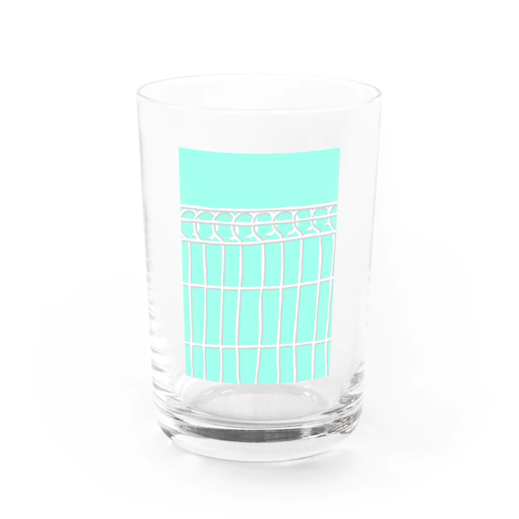 >>>>> Abstractive SERIES <<<<<のborder Water Glass :front