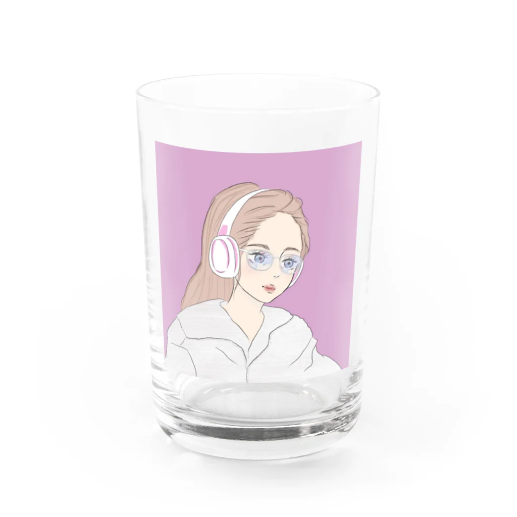 𝙻𝚞𝚗𝚊の韓国女の子 Water Glass :front