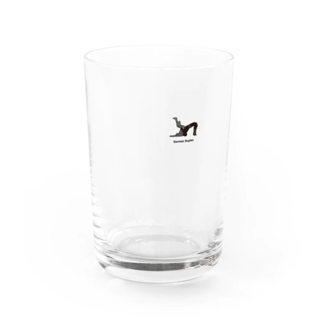 puikkoのプロレス技　ジャーマンスープレックス（ワンポイント） Water Glass :front