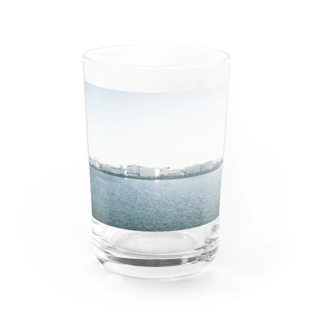 まりぴさんの湾 Water Glass :front