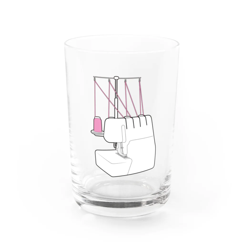 服の作り方と型紙うさこの洋裁工房の洋裁好きさん、憧れの4本ロックミシン Water Glass :front