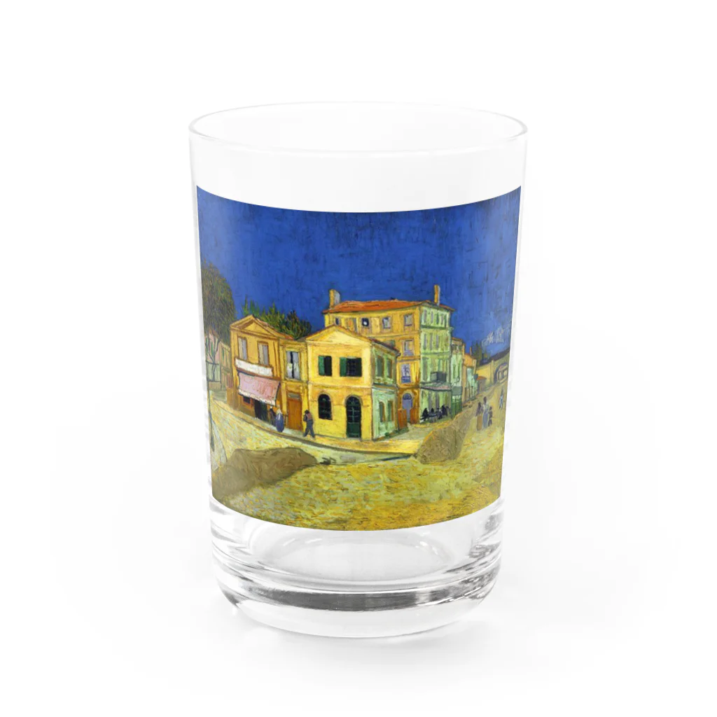 Art Baseのゴッホ  / 黄色い家 / 1888 Water Glass :front