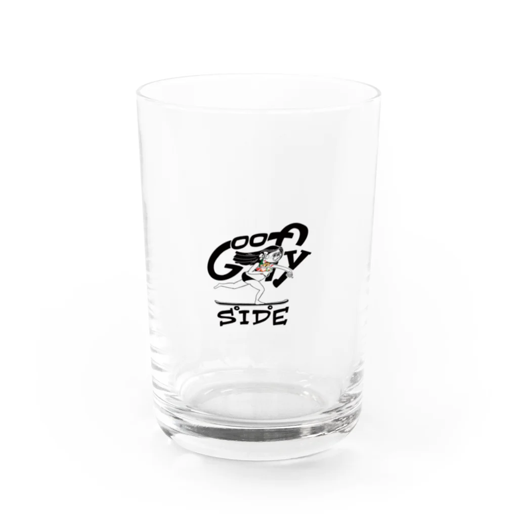 Goofyのグーフィーサイド Water Glass :front