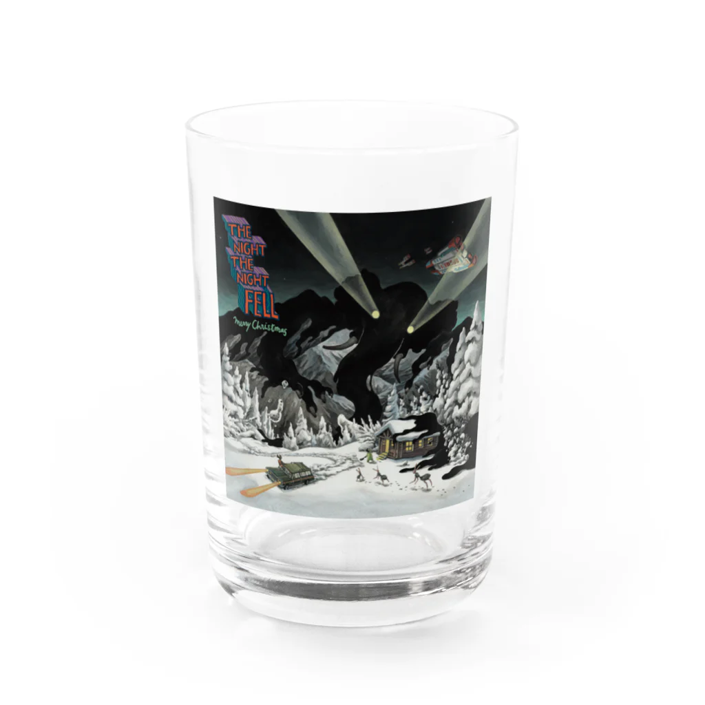 Merry Christmas ShopのThe Night The Night Fell-Front Water Glass :front