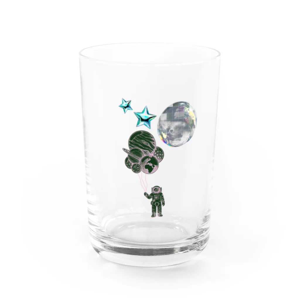 FunThingLikeの散歩してくる Water Glass :front