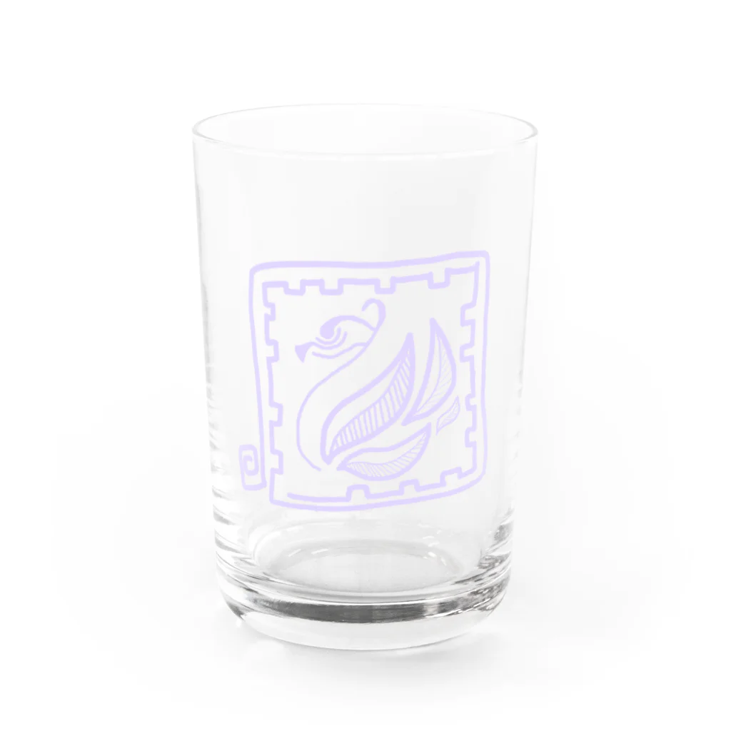 chammry'sの小切手風 Water Glass :front