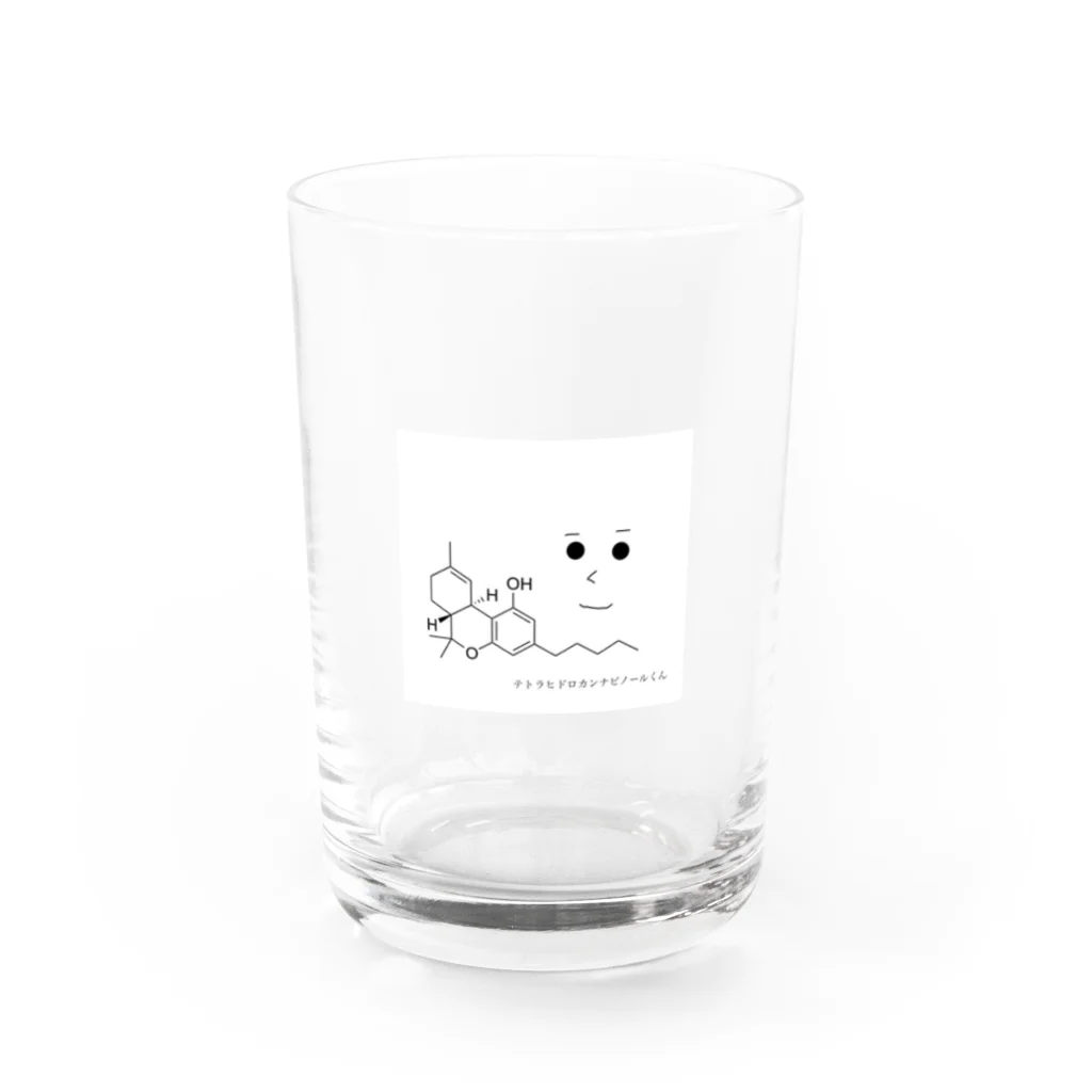 小野小町のテトラヒドカンナビノールくん Water Glass :front