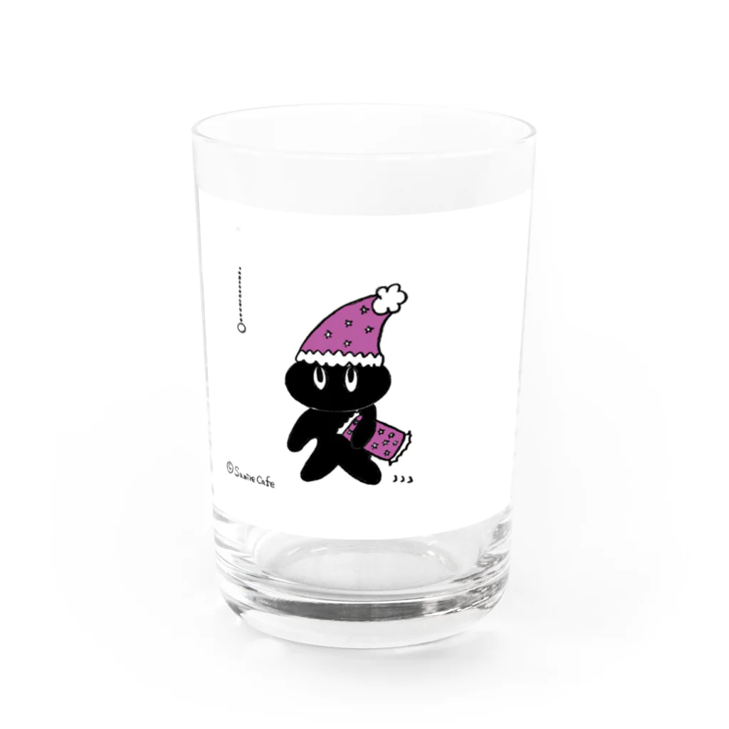 ネオンくんのネオンくん もう寝ます Water Glass :front