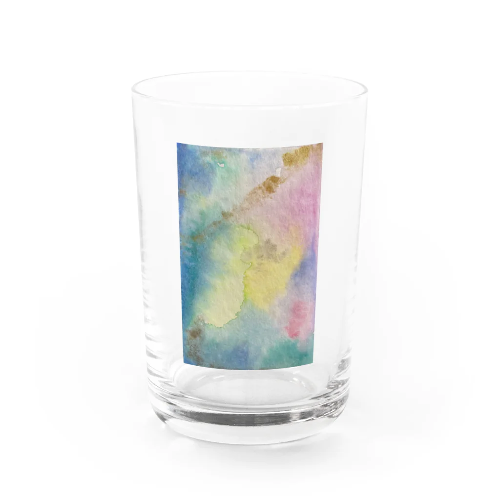 Link∞artの淡い世界 Water Glass :front