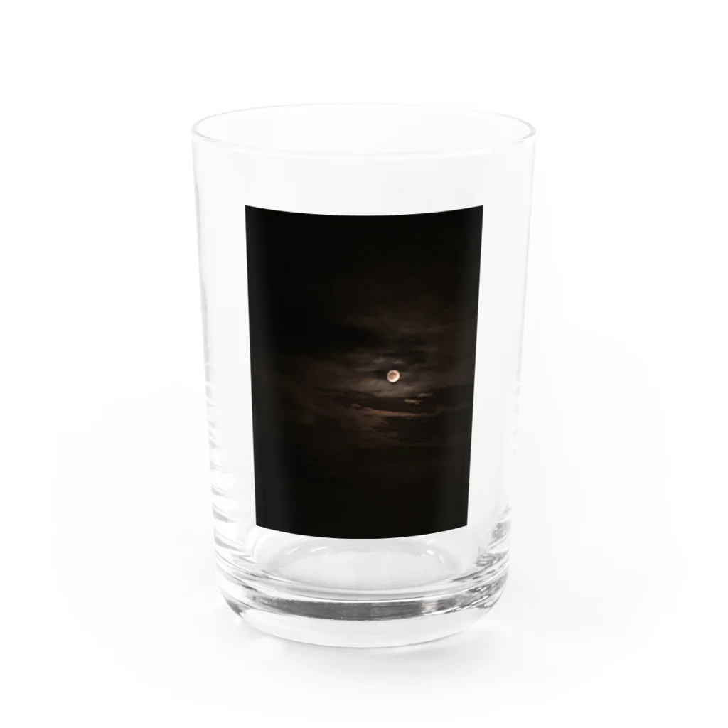 Butterの夜月 Water Glass :front