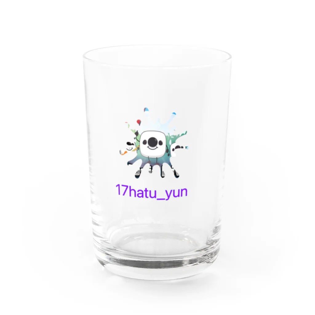 YunのYunグッズ💝 Water Glass :front