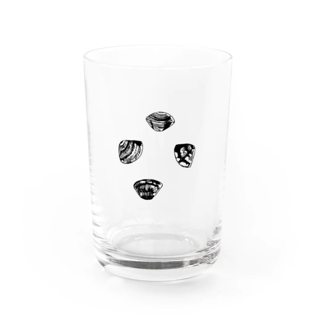 大平けんじのハマグリ Water Glass :front