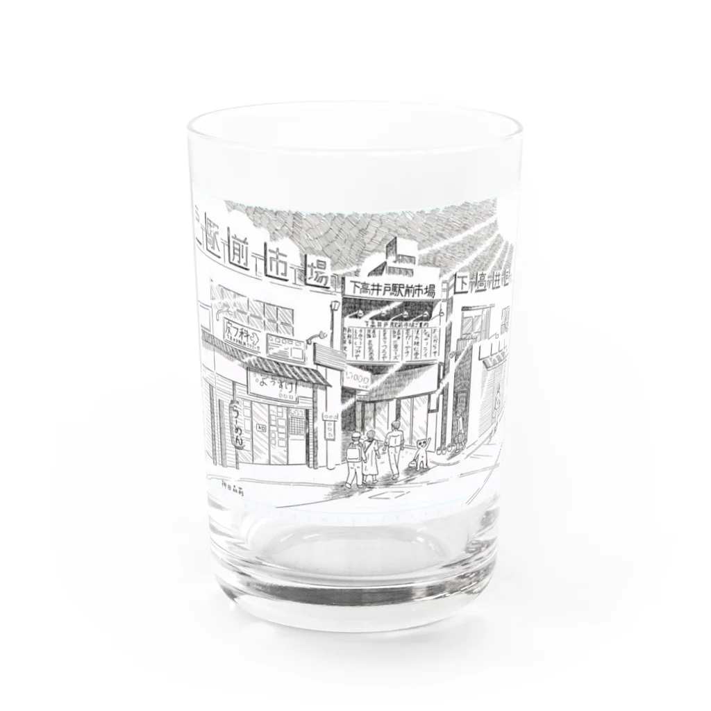 神田森莉ショップのくまちゃん イン 下高井戸 Water Glass :front