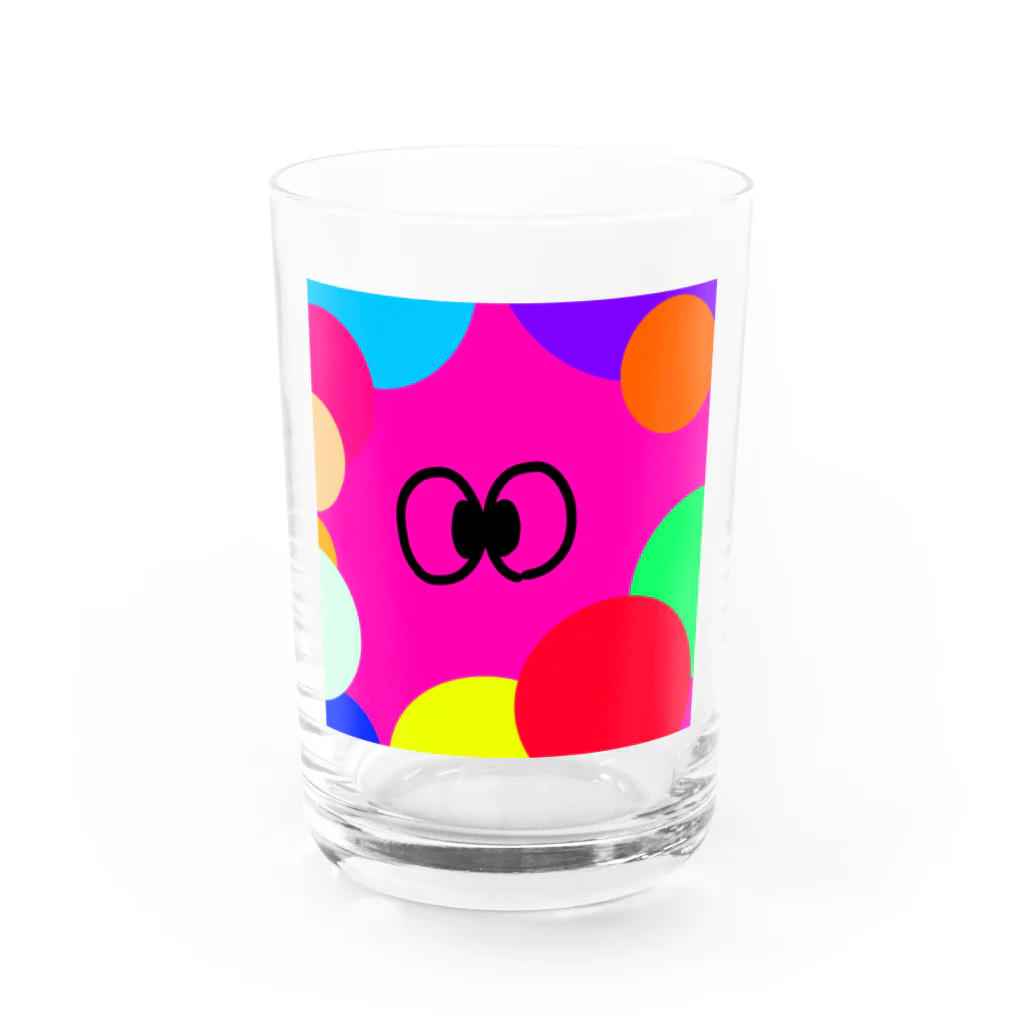 ラクガキから生まれた子たちのたまくん Water Glass :front