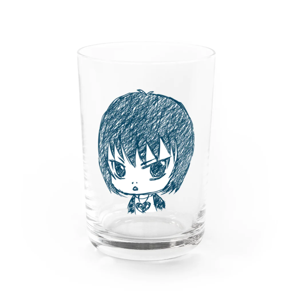 あいちゃんしか勝たんのまいグラス Water Glass :front