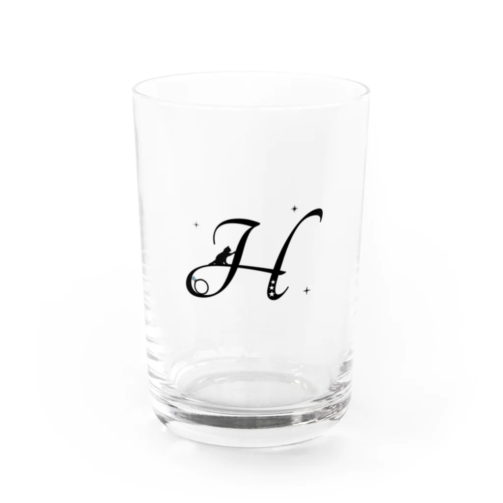 ヒトアの【公式】Hitokun Goods Water Glass :front