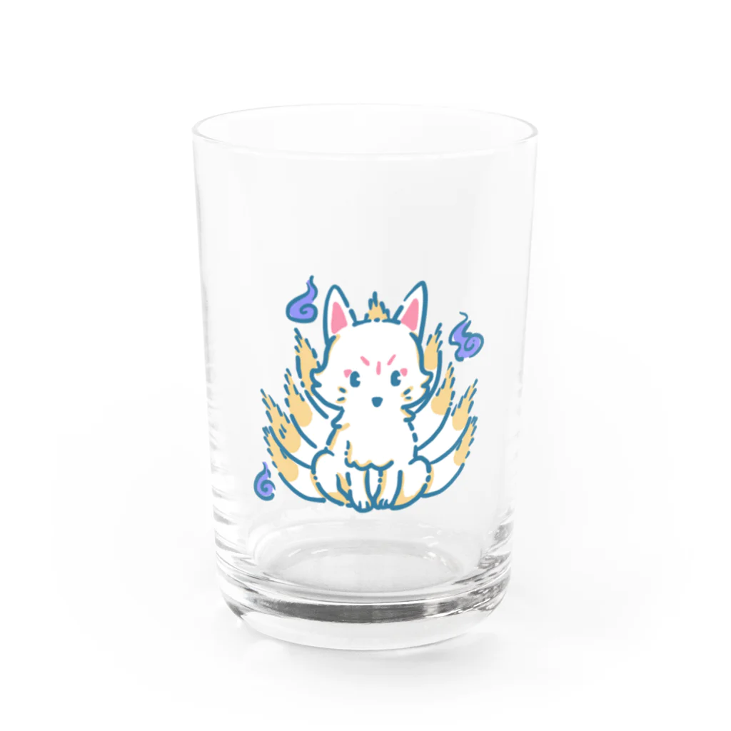 tempofreeスズリ支店の九尾80’S Water Glass :front