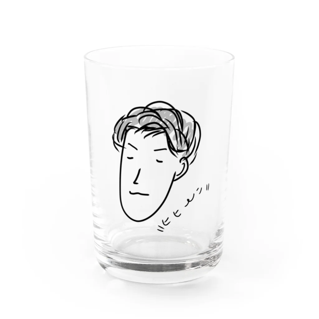 クロウサギ王のぱっぱぱっぱ Water Glass :front