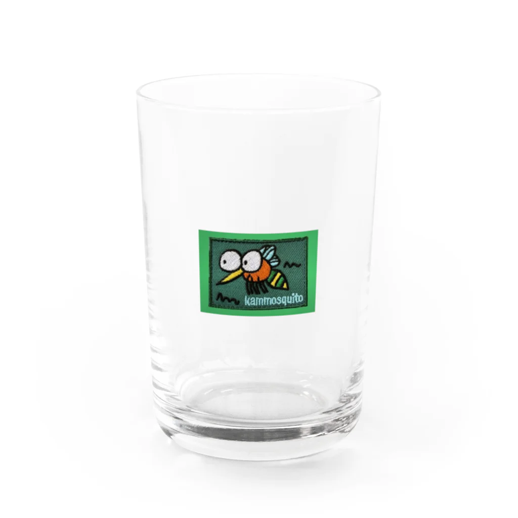 kammosquitoのカムくんのキャップ帽 Water Glass :front