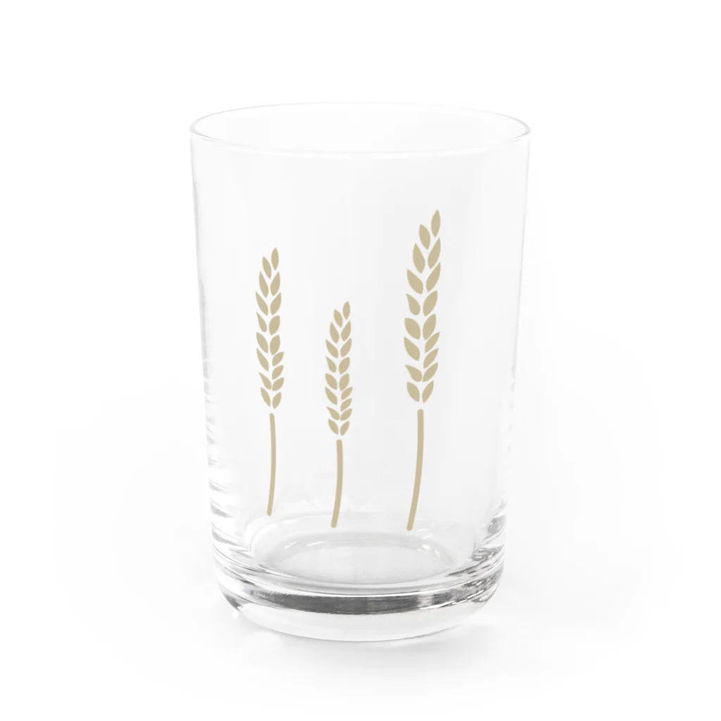 Ruchiのただの麦　 Water Glass :front