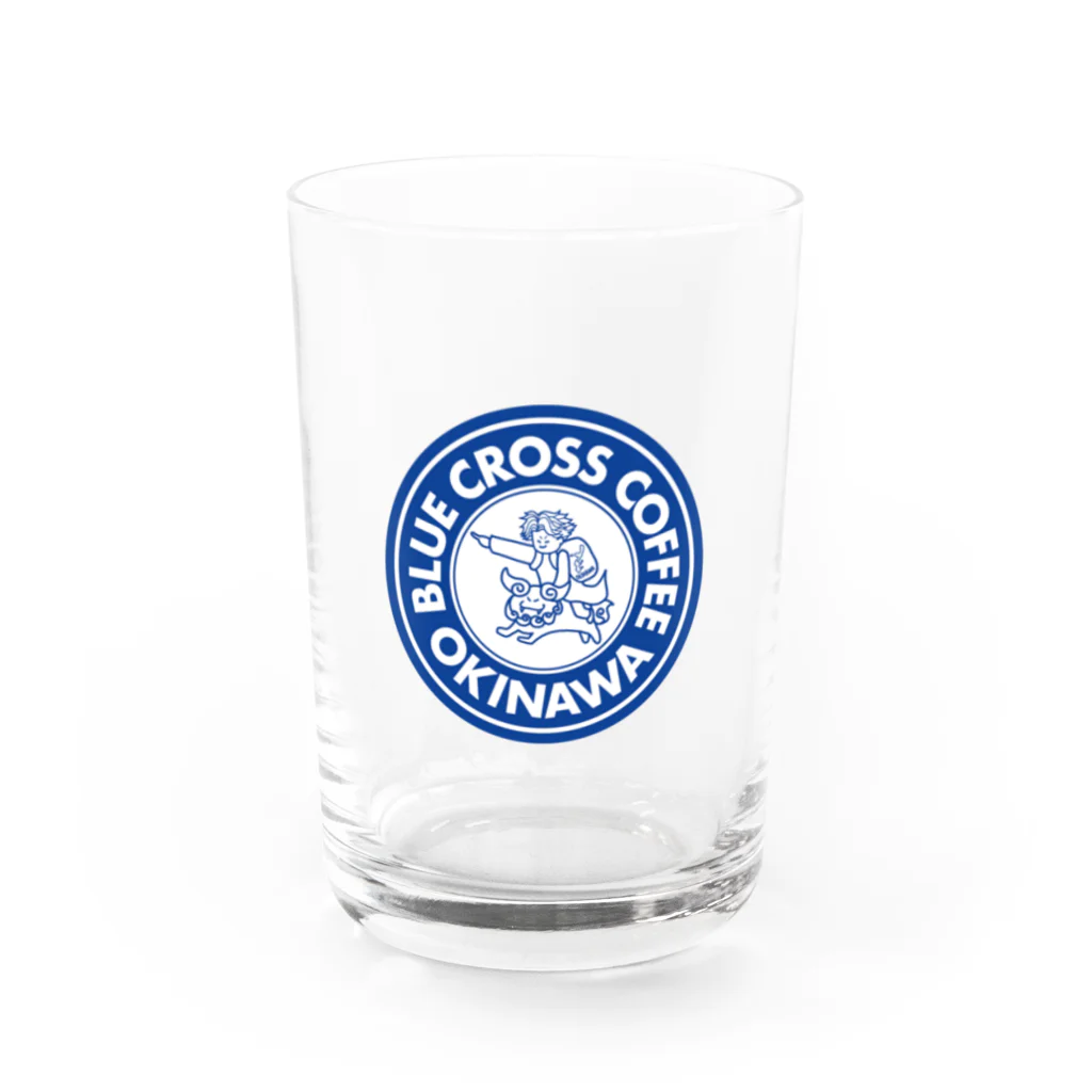 BlueCrossCoffee公式グッズショップのBlueCrossCoffee Water Glass :front