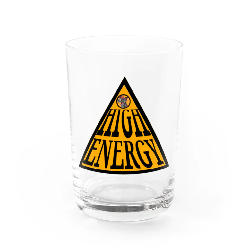 H＆E SHOPのHiGHENERGYグラス Water Glass :front