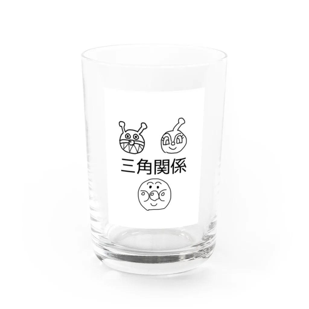 onakasuita4の三角関係 Water Glass :front