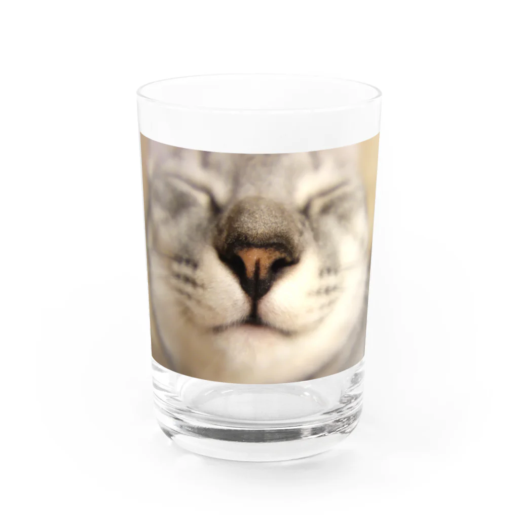 ギャラリーのろぺこのシアワセのおヒゲぶくろ Water Glass :front