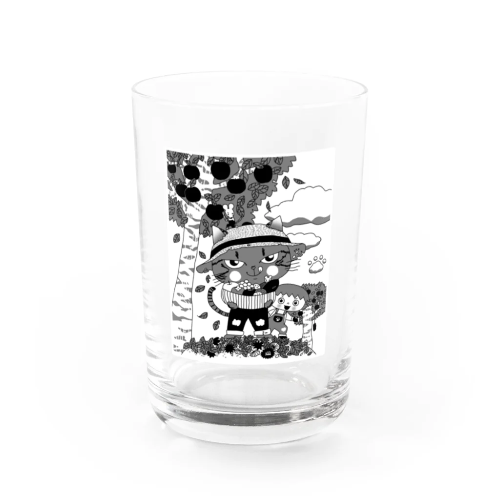 chimamusubiのセミオーダーイラスト商品見本 Water Glass :front