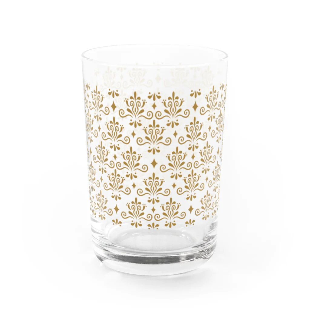 Kichi_真夜中劇場の真夜中アンティーク_金 Water Glass :front