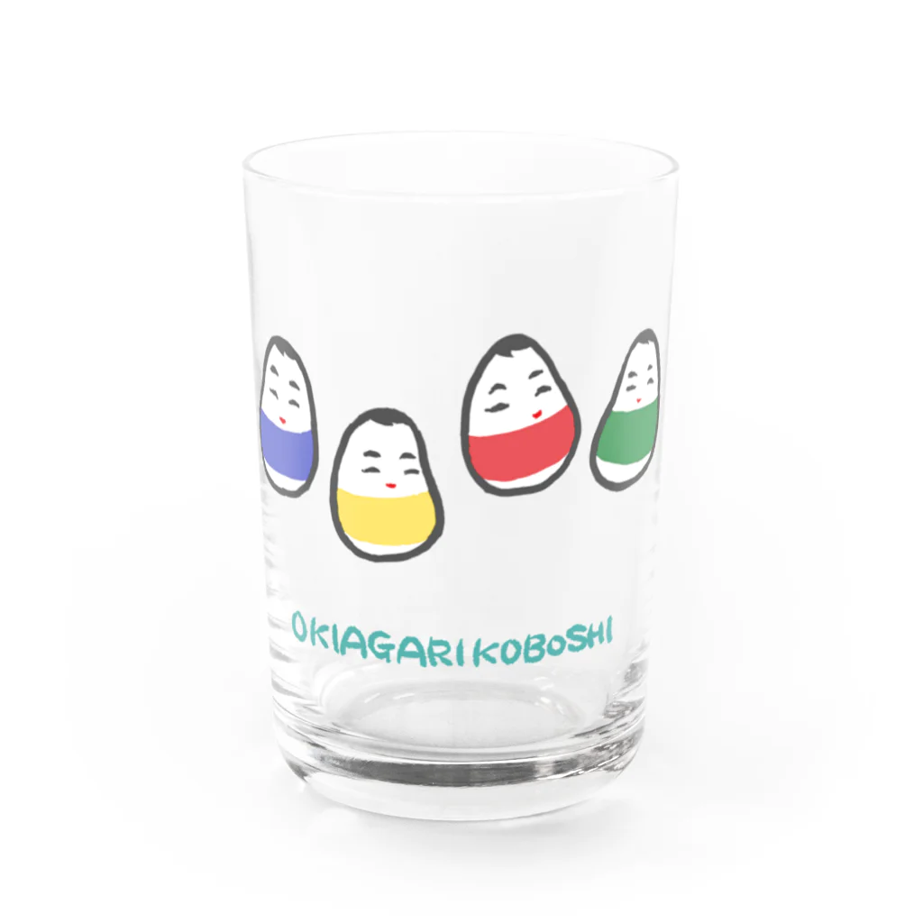 SU-KUのOKIAGARIKOBOSHI Water Glass :front