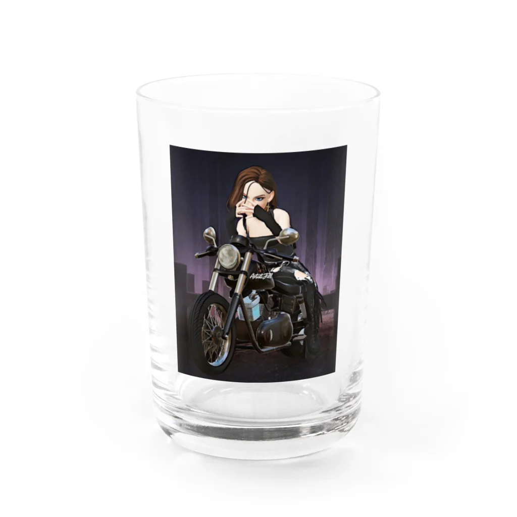 【ホラー専門店】ジルショップのCool woman Water Glass :front