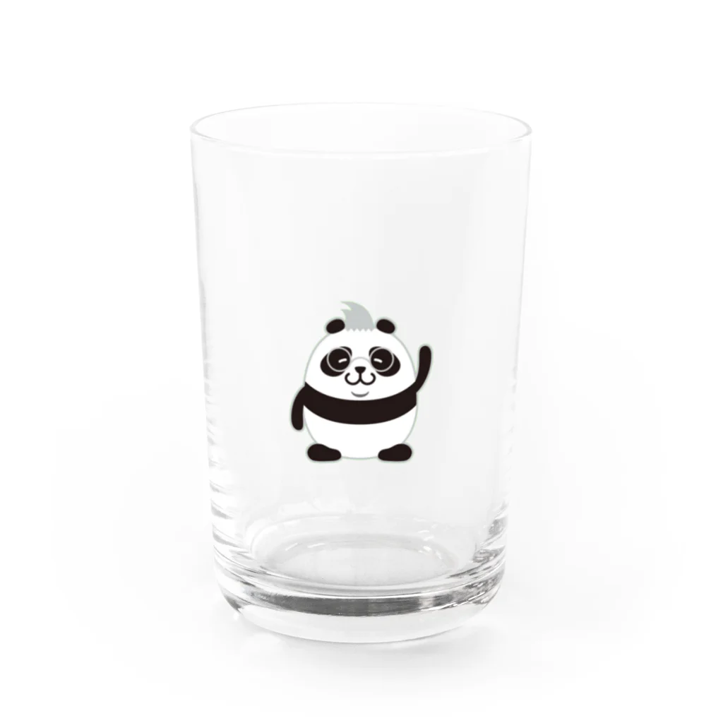 There will be answers.（つんパンダ）オンラインショップのつんパンダv2 Water Glass :front