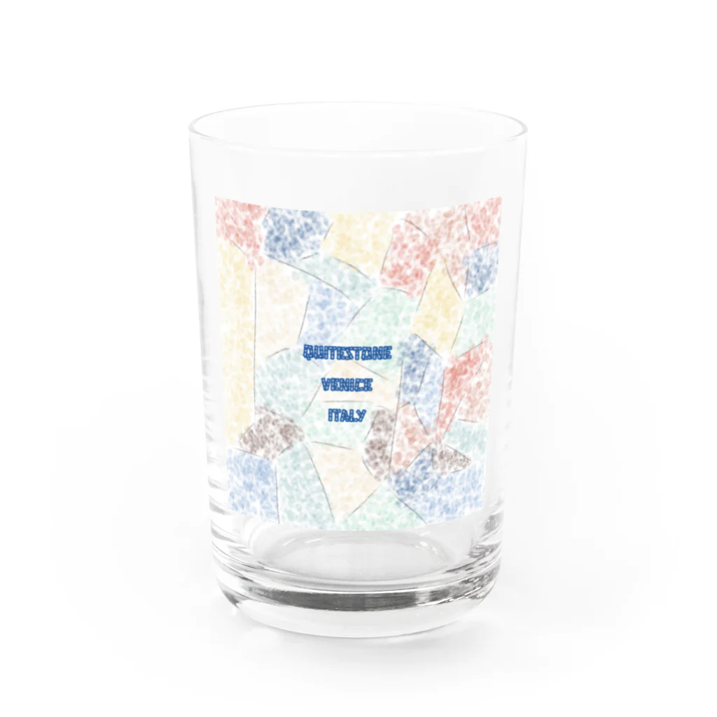 LeafCreateのQuiteStoneVeniceItaly Water Glass :front