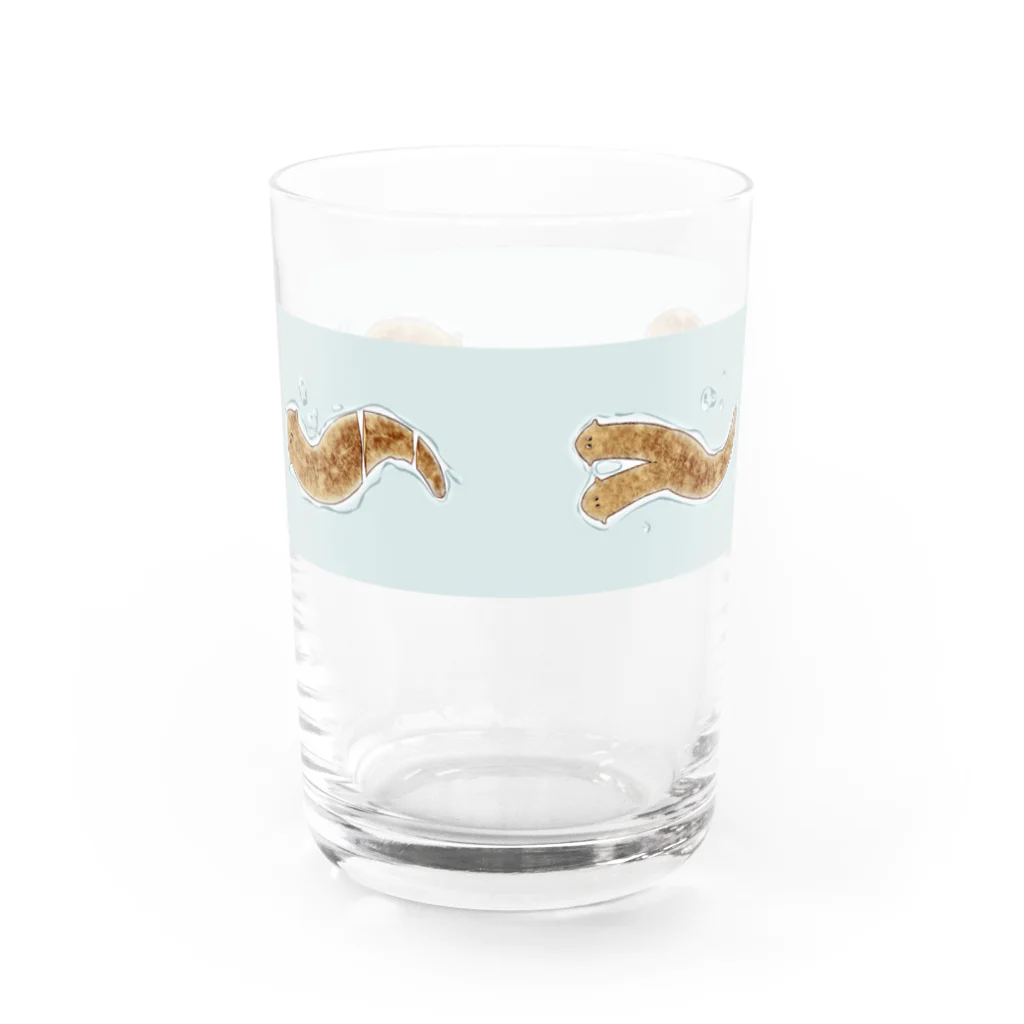 腹黒兎の雑貨屋（SUZURI支店）のプラナリア Water Glass :front