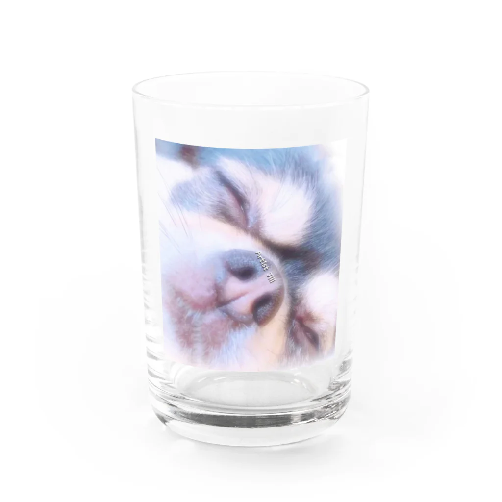 【ホラー専門店】ジルショップのKiss Me ちわわん Water Glass :front