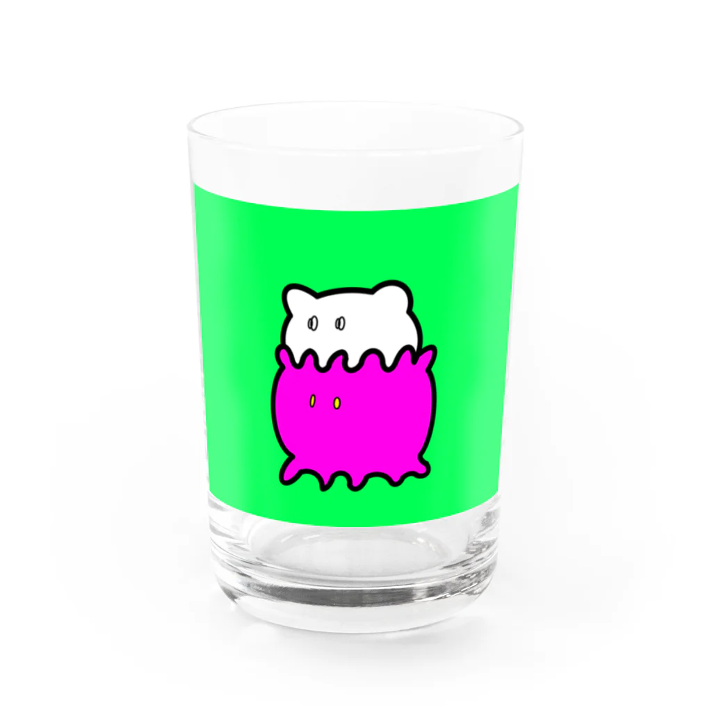 需要ない店の寄生された焦点ずれてるくん Water Glass :front